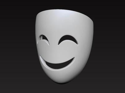 Smile Theater Mask