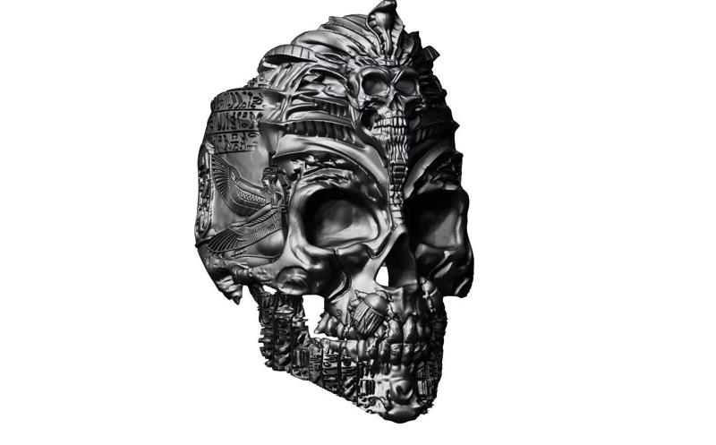 The Pharoh skull ring