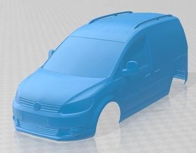 Volkswagen Cross Caddy Kasten 2013 Printable Body Car
