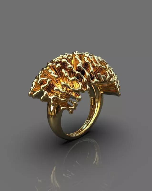 Stylized ring