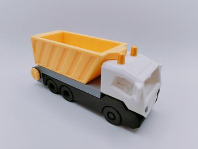 Modular Dump Truck with Functional Tipping Bed