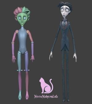 Victor van Dort, BJD, Corpse Bride, Monster High.