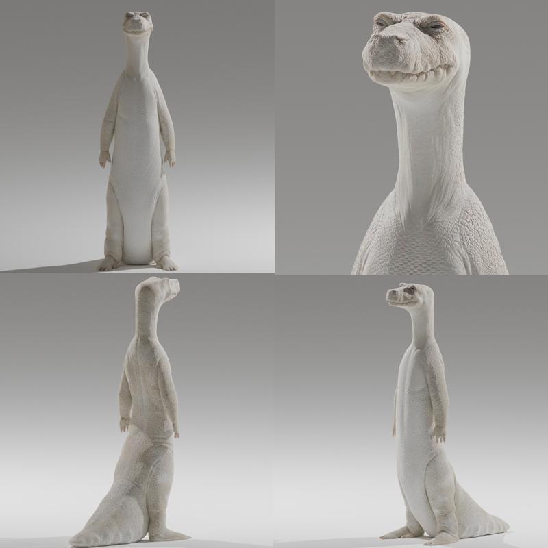oc cartoon dinosaur -3d printable files