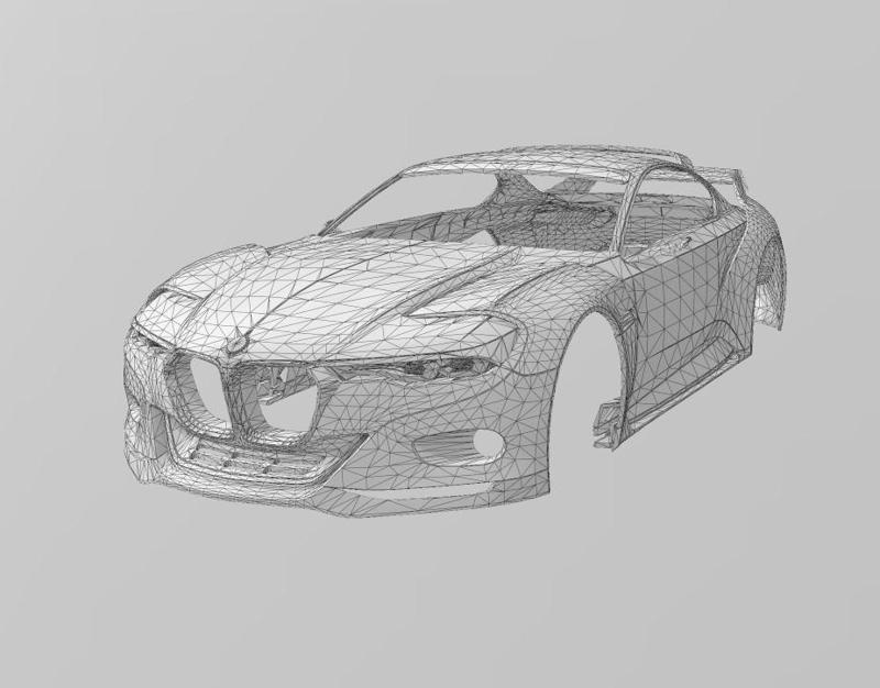 BMW Hommage 2015 Body 1:24 & 1:25 Scale