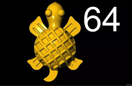 tortois turtle with number