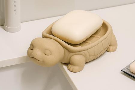 Turtle Soap Holder – Cute 3D Printed Bathroom Accessory