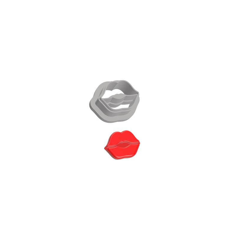 Valentine Lips Cutter 15 mm