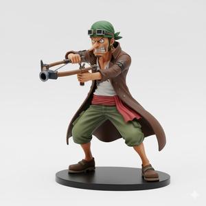One piece action figure STL File
