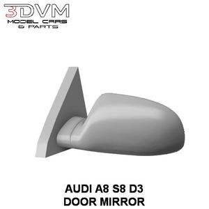 AUDI A8 D3 DOOR MIRROR