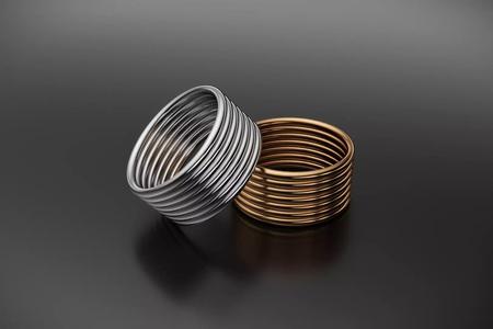 tribal wire stackable thumb ring us size 7