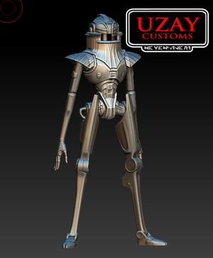 Star wars Jedi Survivor articulated  ZN-A4 droid
