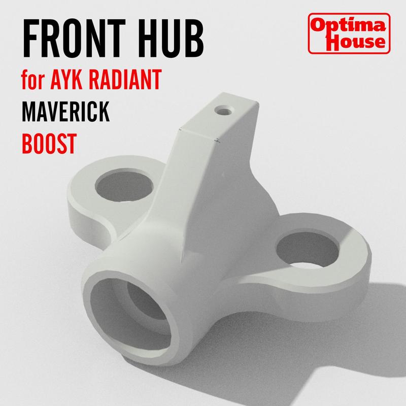 Front Hub for AYK Radiant Maverick Boost