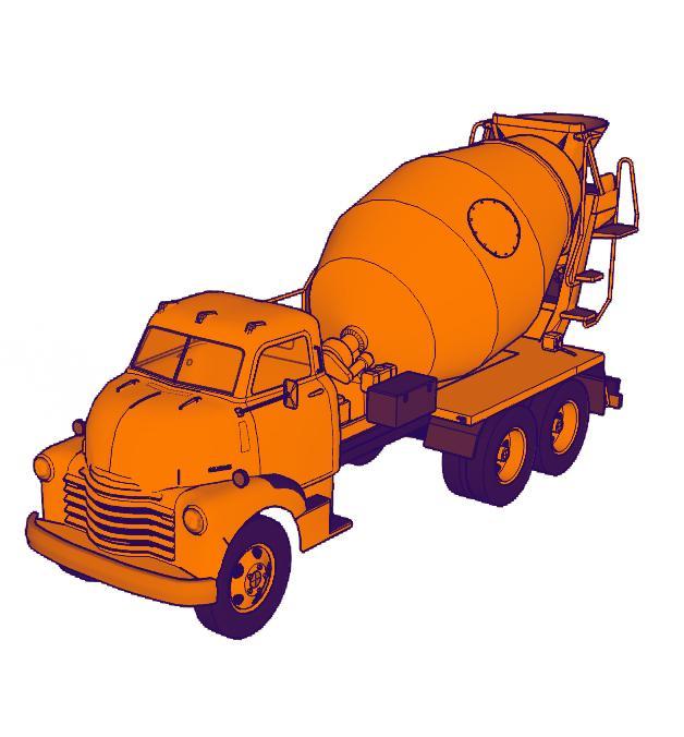 Chevrolet COE Cement Truck 1949