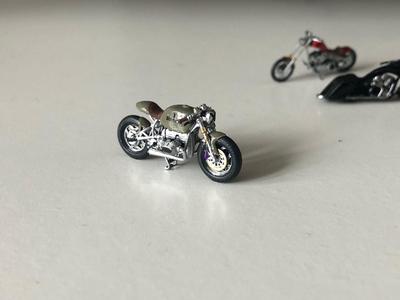 1/64 bmw r100 cafe racer custom hotwheels