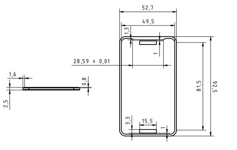 Lost Vape Centarus M200 Side Panel