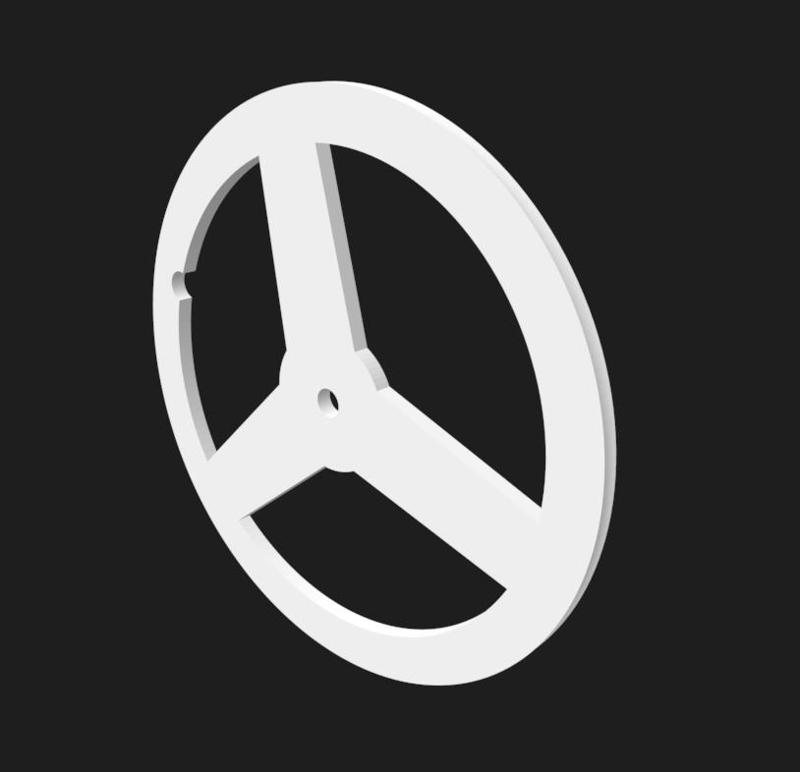 Mavic 3G 3 Spoke Wheel - BRELOK KEY CHAIN RING KEYRING KEYCHAIN