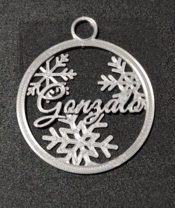 Christmas ball ornament - Gonzalo