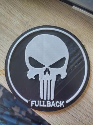 Punisher Fiat FullBack badge