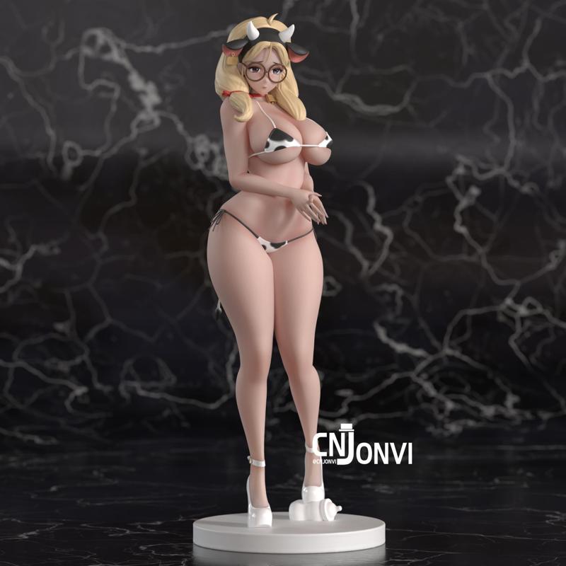 Horizon Walker Berga Timid Moomoo Cow-themed outfit