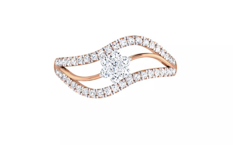 Ultra light wt Women Ring 3dm stl renders details