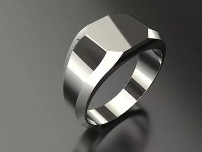 Men signet ring