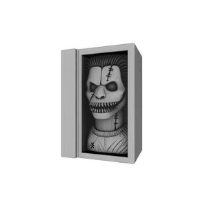 Halloween Horror Haunted Book Nook 3D Printed Shelf Diorama
