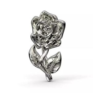 Pendant Rose collar rosa