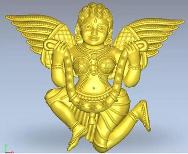 GANDHARVA BABY ANGEL 3D WITH WINGS