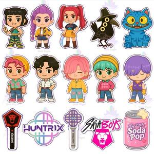SET FULL 15 COOKIE CUTTER HUNTRIX SAJA BOYS / KPOP DEMON HUNTERS / GUERRERAS KPOP