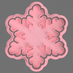 SNOWFLAKE CUTTERS FOR COOKIE AND FONDANT