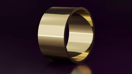 wide plain Ring N05