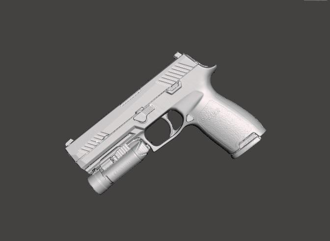 SIGSAUER P320 OLIGHT PL2/PL PRO