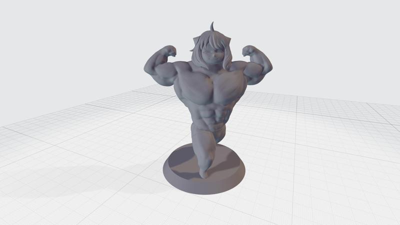 spyxfamily anya forger body builder strong decorative model