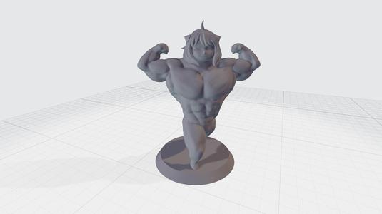 spyxfamily anya forger body builder strong decorative model