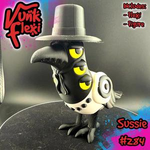 K-pop Demon Hunters Sussie MultiColor Flexi Print-In-Place + figure