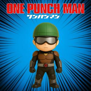 Satoru Mumen rider One punch man chibi figure