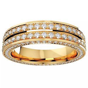 Wedding Set Ring Women And Men Ring CAD Design-V12VA