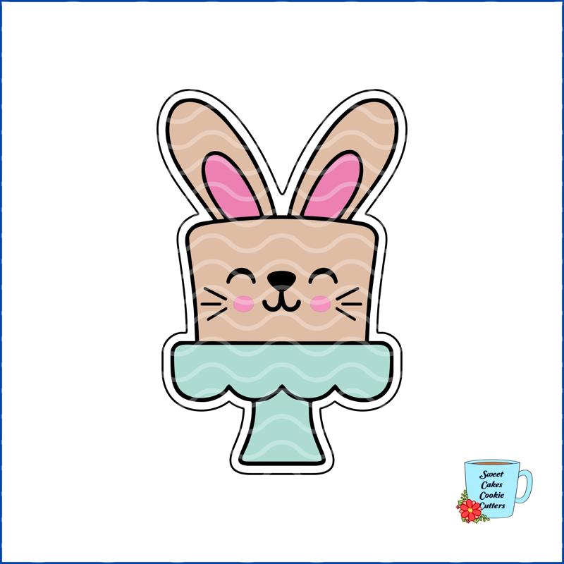 Easter Cake Cookie Cutter - Easter - Animal - 8 STL Cookie cutter files