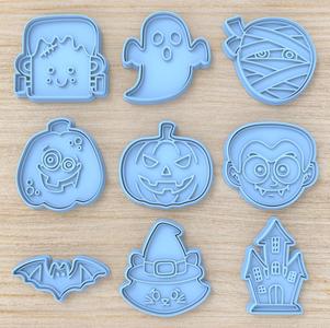 HALLOWEEN COOKIE CUTTER SET 3