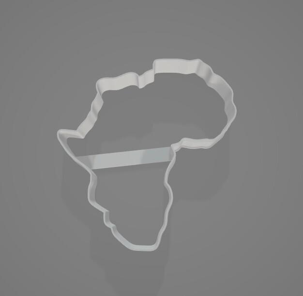 Africa cookie cutter