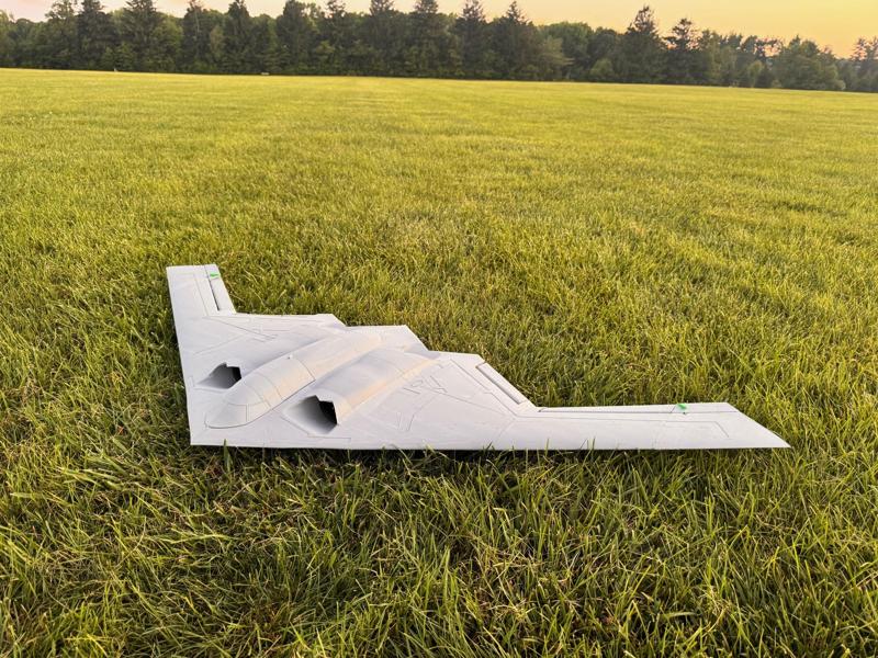 B2 Spirit Stealth Bomber Twin 50mm