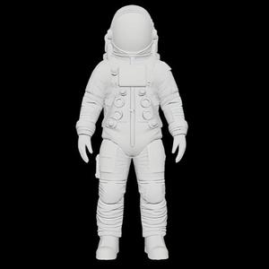 NASA Astronaut Space Suit 3D Model