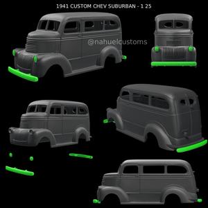 1941 CUSTOM CHEV PANEL COE - 1 25