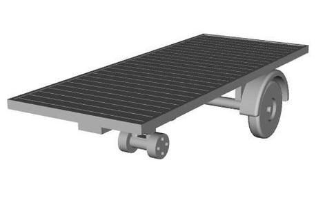 mh3 trailer 15ft6ft flat 1/87 scale