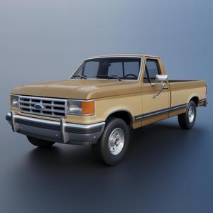 Pickup Truck F-150 Long Bed 1987