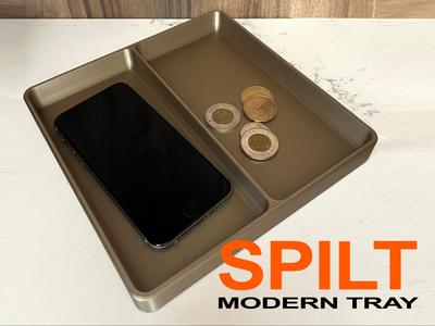 Modern Split Square Tray