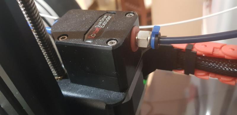 Dual gear extruder for FDM printers