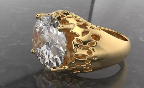 stars ring gem cut oval 16x10mm