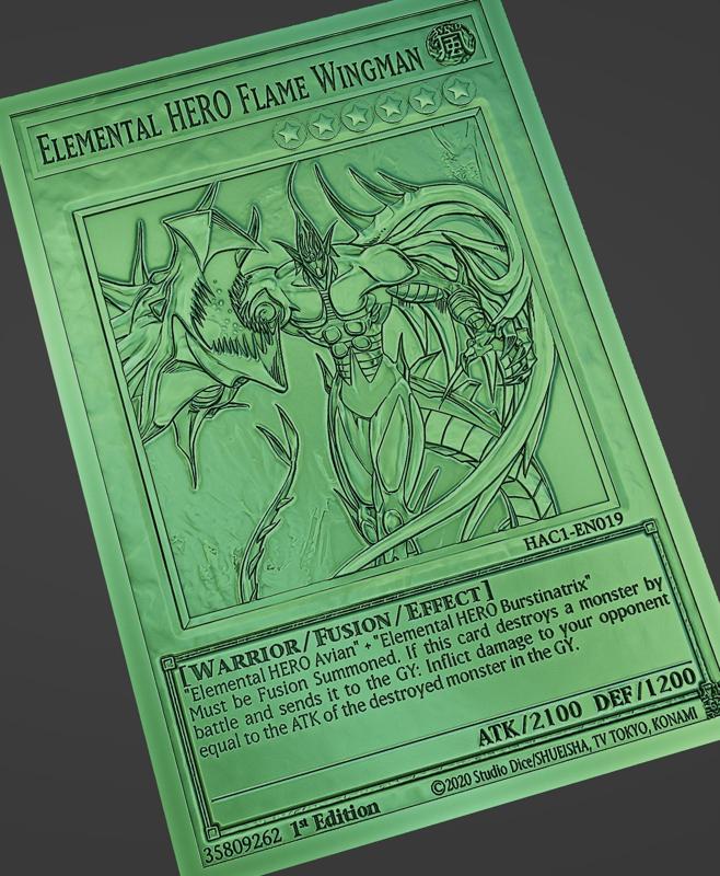 elemental hero flame wingman - yugioh