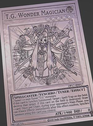 t. g. wonder magician - yugioh